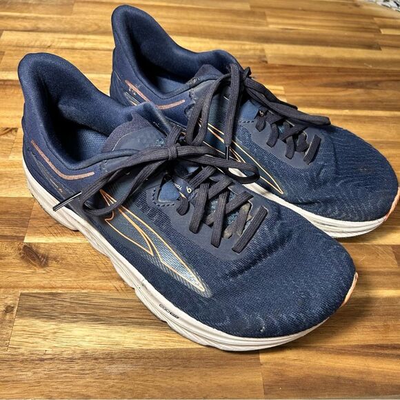 Altra Women’s 7.5 Blue Torin 6 Comfort Walk Run Sneakers Wide Toe Box - Picture 4 of 15